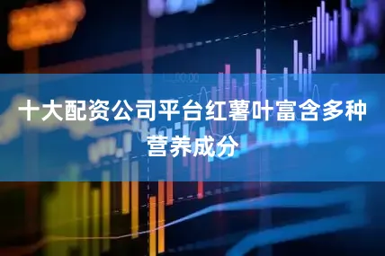 十大配资公司平台红薯叶富含多种营养成分